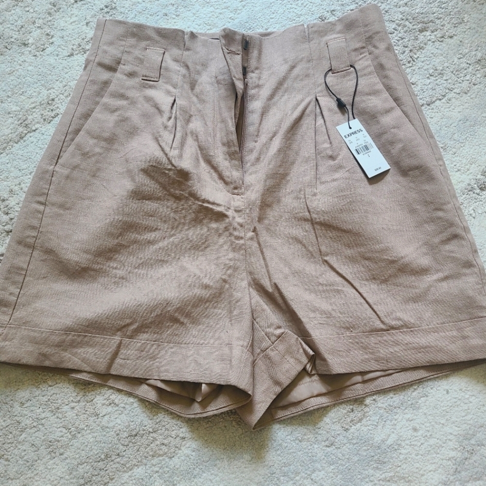 Express Linen Shorts